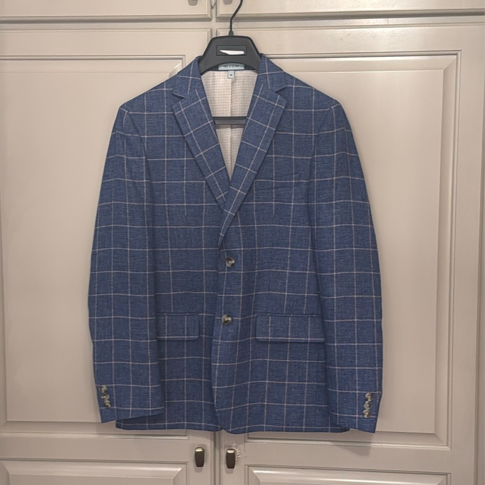 Boys Checked Blazer